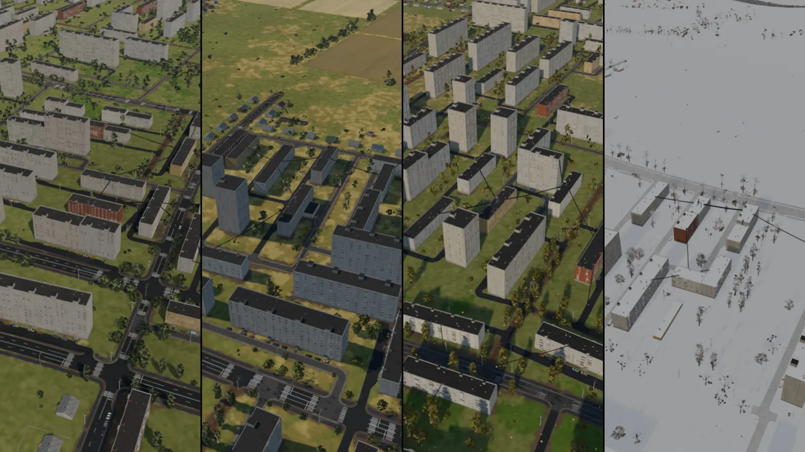 Every seed is a new city: spring, summer, autumn, winter